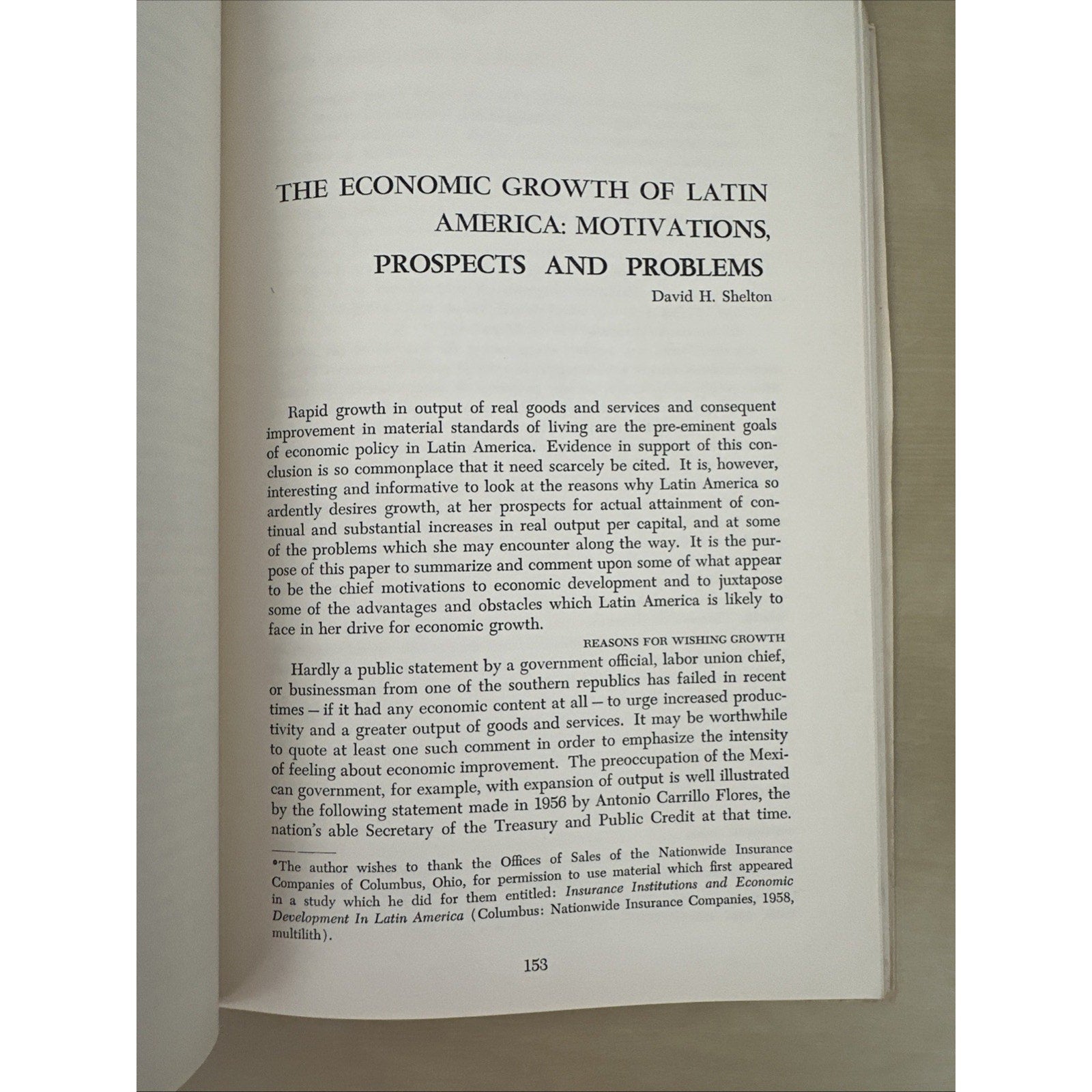 JOURNAL OF INTER-AMERICAN STUDIES, VOL. I, 3 Number 2, 3 and 4 Apr Jul Oct 1959