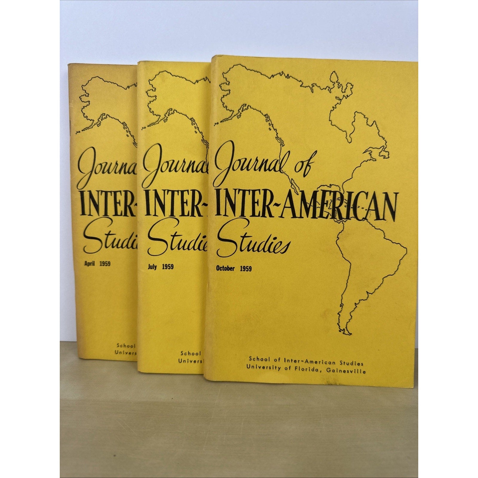 JOURNAL OF INTER-AMERICAN STUDIES, VOL. I, 3 Number 2, 3 and 4 Apr Jul Oct 1959