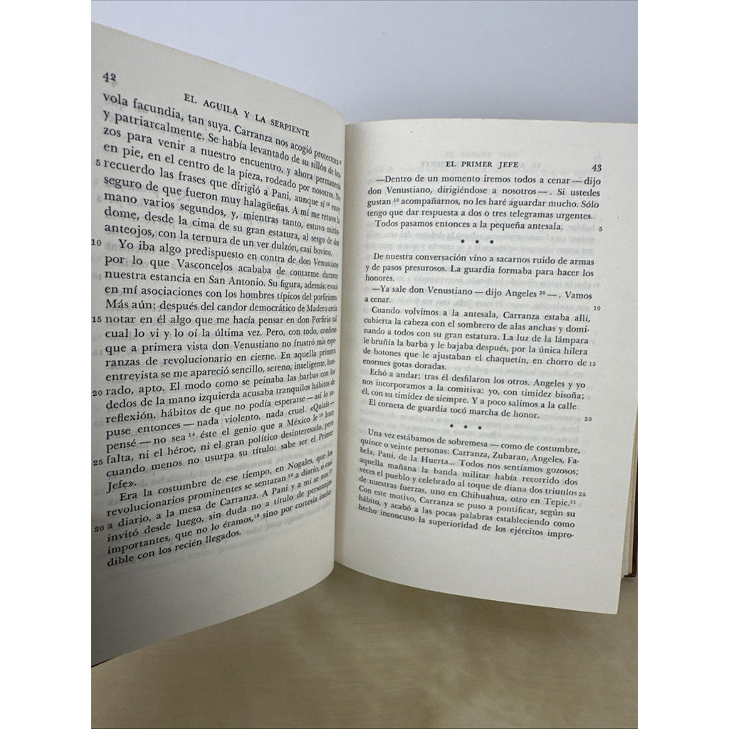 EL AGUILA Y LA SERPIENTE - GUZMAN M. L. - 1943 1st Ed