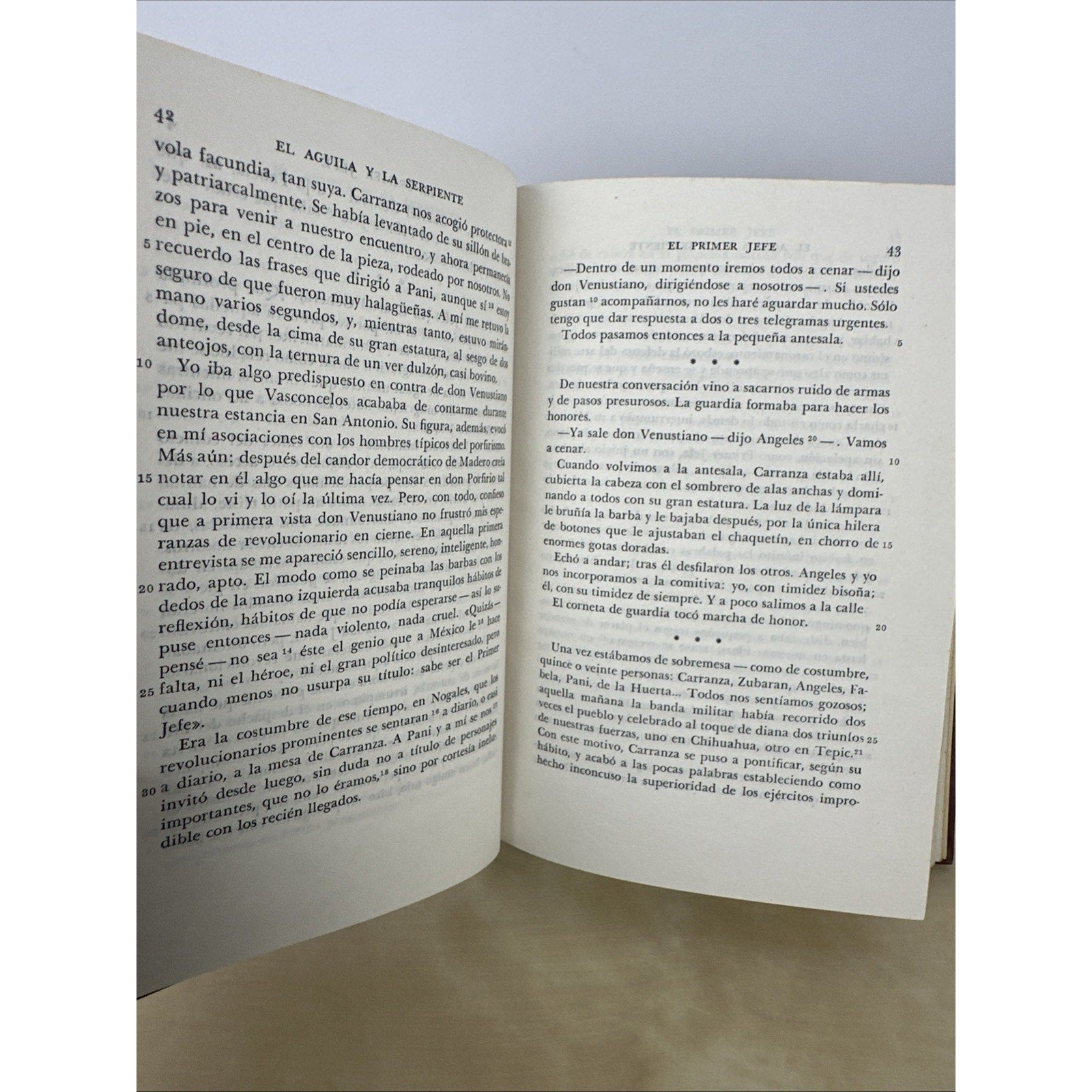 EL AGUILA Y LA SERPIENTE - GUZMAN M. L. - 1943 1st Ed