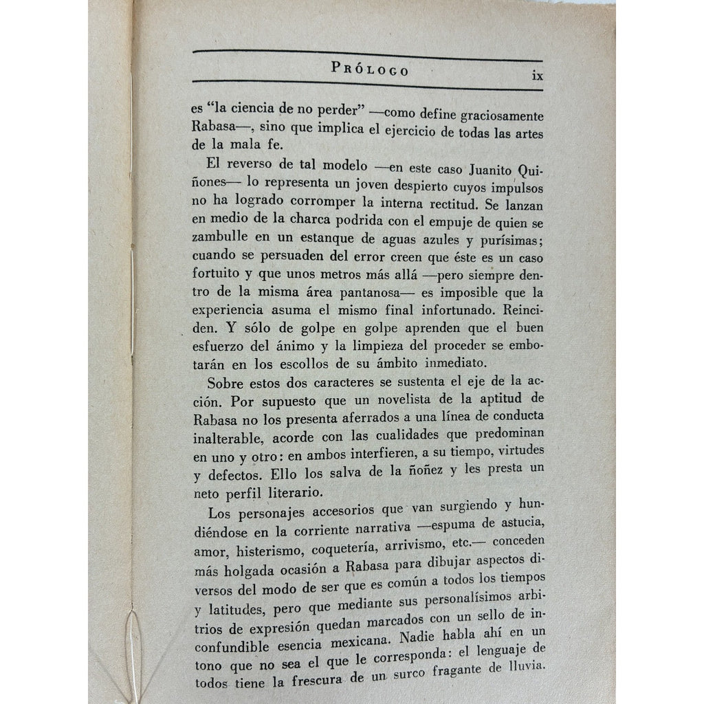 Emilio Rabasa - La Bola y La Gran Ciencia (1948) Coleccion Escritores Mexicanos