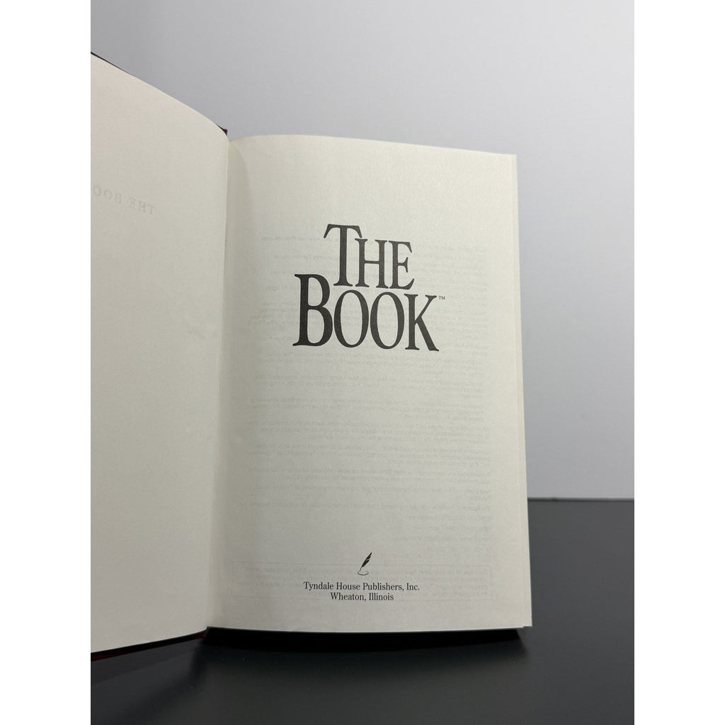 The Book Holy Bible New Living Translation NLT 1999 Tyndale House Red Hardcover