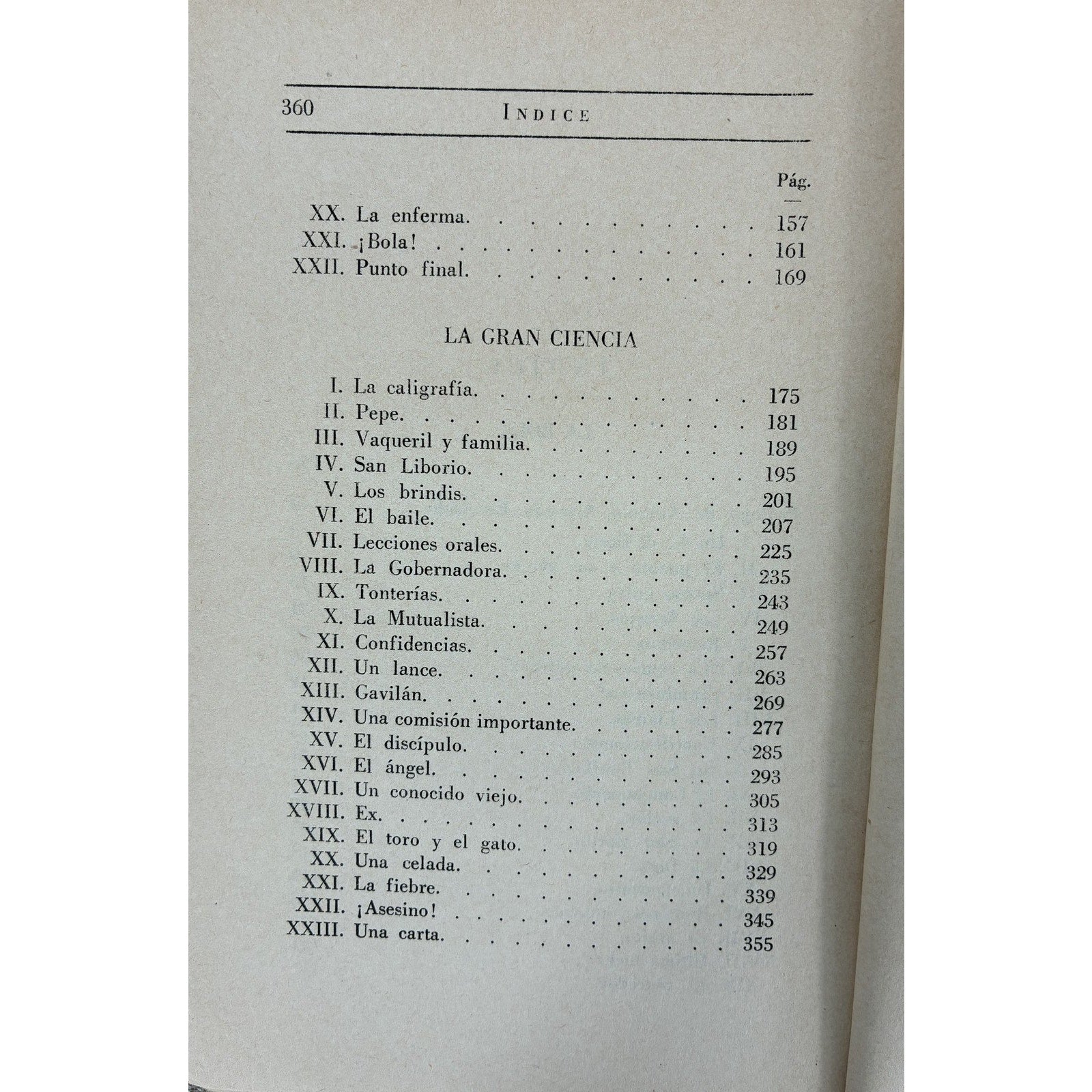 Emilio Rabasa - La Bola y La Gran Ciencia (1948) Coleccion Escritores Mexicanos