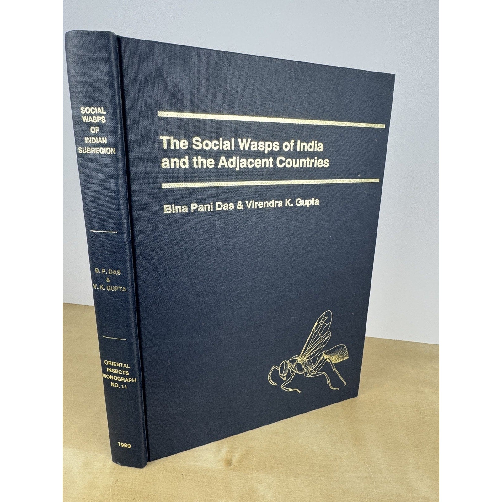 The Social Wasps of India & Adjacent Countries 1989 Hardcover Entomology